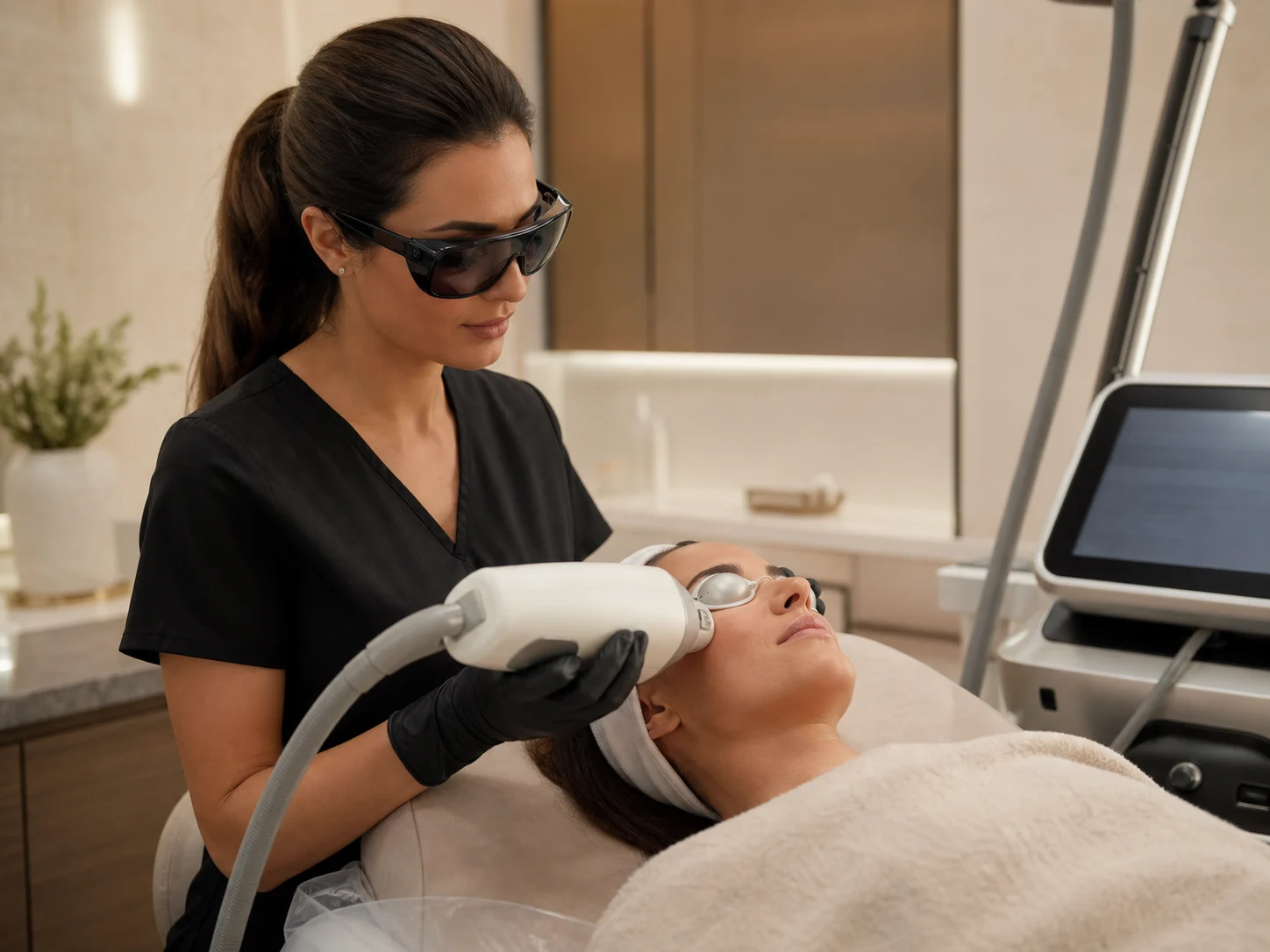 Hair Removal consultation and treatment planning visual